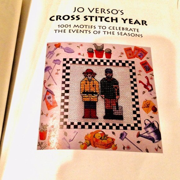 Jo Verso’s Cross Stitch Year : 1001 Motifs to Cele - Picture 6 of 12